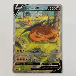 Pokemon TCG: Charizard V SWSH260 UPC Black Star Promo Full Art Ultra Rare NM - Image 1