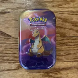 POKEMON TCG KANTO POWER DRAGONITE MINI TIN with 2 Booster Packs - Image 1