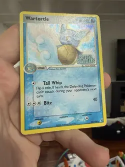Wartortle 43/100 - Pokemon TCG Crystal Guardians Reverse Holo Stamped HP - Image 3