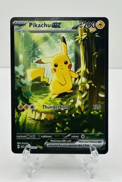 🔥Pokemon TCG Pikachu ex #276 Ascended Heroes Special Illustration Rare M/NM!🔥 - Image 1