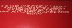 1999 Burger King Pokemon 23K Gold-Plated PIKACHU Trading Card LTD ED New Sealed - Image 5