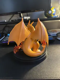 Charizard Figure Statue Card Display Stand EX Super Premium Collection Brand New - Image 2