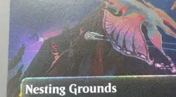 0076 Nesting Grounds Borderless Foil Magic The Gathering Edge of Eternities - Image 2