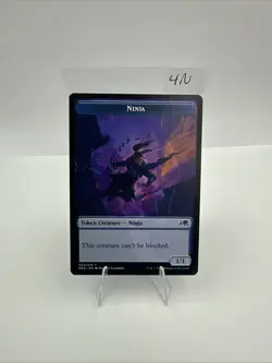 Ninja Token Kamigawa Neon Dynasty Magic The Gathering - Image 1