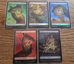 MTG TMNT Pizza Land Bundle Full Set Foil - Image 1