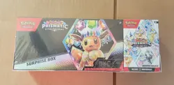 Pokemon Prismatic Evolutions Surprise Box & Booster Bundle Sealed - Image 1