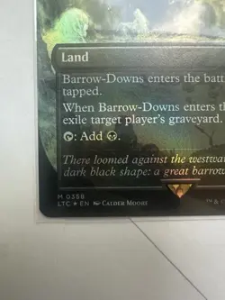 Magic the Gathering Barrow-Downs Bojuka Bog Foil Card Near Mint Mint Pack Fresh - Image 4