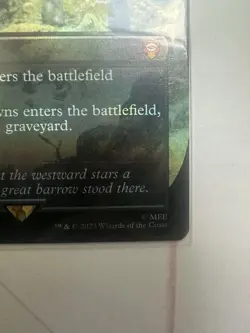 Magic the Gathering Barrow-Downs Bojuka Bog Foil Card Near Mint Mint Pack Fresh - Image 5