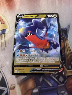 Garchomp V - 117/189 Astral Radiance Ultra Rare Pokemon - NM/MINT - Image 1
