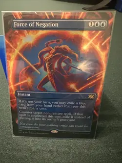 Force of Negation (Borderless) Double Masters 2022 Foil - Image 1