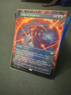 Force of Negation (Borderless) Double Masters 2022 Foil - Image 2