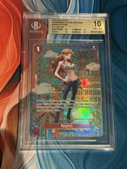 Nami SP Awakening of the New Era OP05 OP01-016 One Piece TCG English BGS 10 - Image 1