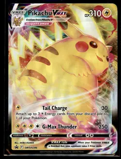 Pikachu VMAX Promo SWSH: Sword & Shield Promo Cards SWSH286 NM - Image 1