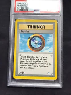 Pokemon Cards: 1st Edition Neo Destiny Uncommon: Magnifier 101/105: PSA 9 - Image 2