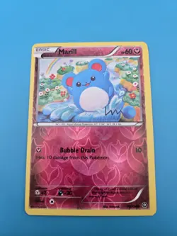 Marill - 76/114 - Reverse Holo - Pokemon XY - Steam Siege LP - Image 1