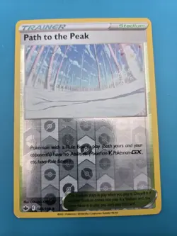 Reverse Holo Path to the Peak 148/198 Uncommon SWSH06: Chilling Reign Pokemon LP - Image 1