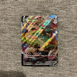 Snorlax VMAX 142/202 Ultra Rare Pokemon SWSH01: Sword & Shield Base Set LP/NM!! - Image 1