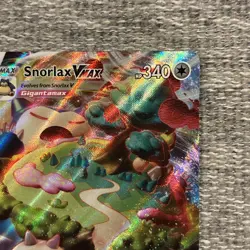 Snorlax VMAX 142/202 Ultra Rare Pokemon SWSH01: Sword & Shield Base Set LP/NM!! - Image 2