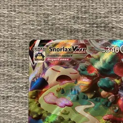 Snorlax VMAX 142/202 Ultra Rare Pokemon SWSH01: Sword & Shield Base Set LP/NM!! - Image 3