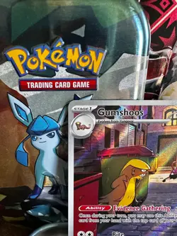 Pokemon TCG Gumshoos 153/132 Mega Evolution Illustration Rare - Image 2