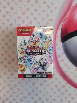 Pokemon TCG Scarlet & Violet Prismatic Evolutions Booster Bundle🍁⚡ 1 Box - Image 1