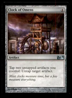 MTG Clock of Omens LP Light Play Magic 2013 [1917] - Image 1