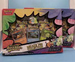 2X Pokemon TCG Ascended Heroes First Partners Deluxe Pin Collection - Image 1