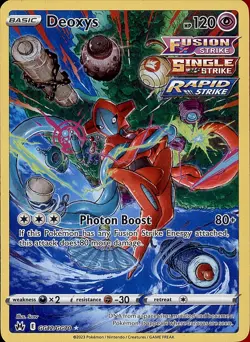 Deoxys GG12/GG70 Holofoil - Pokemon Crown Zenith: Galarian Gallery - Image 1