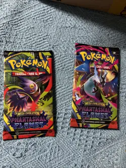 Pokemon Phantasmal Flames Booster Pack Factory Sealed 2025 - Image 1