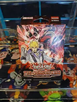 Konami Yu-Gi-Oh! Structure Deck Trading Cards The Crimson King 83717850083 - Image 1