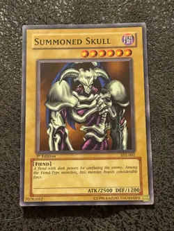 Summoned Skull SYE-005 Starter Deck: Yugi Evolution 1st Edition - Image 1