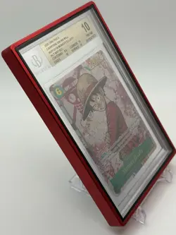 2025 One Piece OP13-118 Monkey D Luffy ALT ART SEC • BGS 10 PRISTINE • Early POP - Image 2