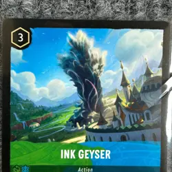 Disney Lorcana - Archazia's Island - Ink Geyser - 119/204 Rare - Near Mint - Image 3