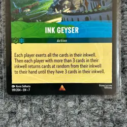 Disney Lorcana - Archazia's Island - Ink Geyser - 119/204 Rare - Near Mint - Image 4