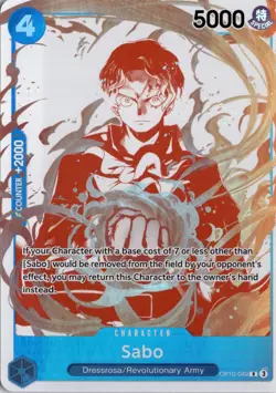Sabo 3rd Anniversary Treasure R One Piece Promotion Cards OP10-049 One Piece TCG - Image 1