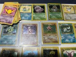 Pokemon Bulk Wotc 13 Holos & 75+ Card Vintage Base, Fossil, Jungle, Gym MP-DMG - Image 3