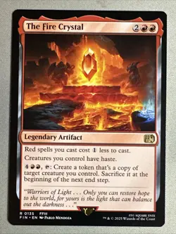 MTG / The Fire Crystal / FIN / #135 / Regular / Rare / NM - Image 1