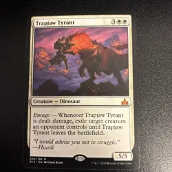 Trapjaw Tyrant Rivals of Ixalan Regular - Image 1