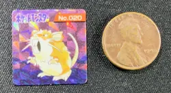 Raticate Pokemon TCG #020 Nintendo GB Micro Holo Card Rare - Image 1