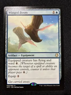 MTG - Winged Boots Commander: Adventures in the Forgotten Realms - Image 1