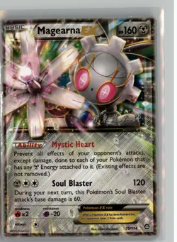 MAGEARNA EX 75/114 ULTRA RARE WORLD CHAMPIONSHIP DECKS POKEMON NM - Image 1