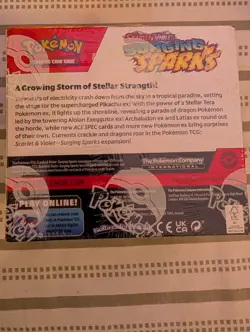 Pokemon TCG Scarlet & Violet Surging Sparks Booster Box FACTORY SEALED - Image 3
