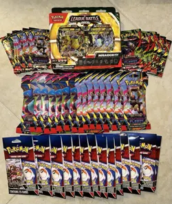 Pokemon TCG Phantasmal Flames Booster (27) BUNDLE + LB DECK + 14 bonus BRAND NEW - Image 1