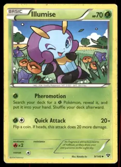 Pokemon TCG Pokemon Illumise Illumise Uncommon Regular - Image 1