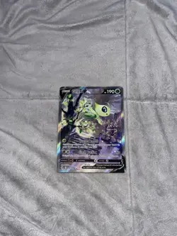 Pokemon Celebi V Ultra Rare Full Art Holo 190 HP Swsh08 Fusion Strike 245/264 - Image 1