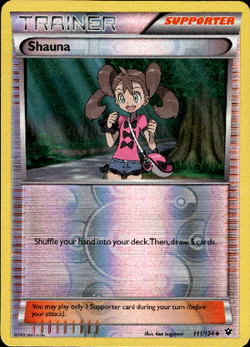 Shauna 111/124 Reverse Holo | Fates Collide | Pokemon Card - Image 1