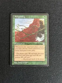 Magic the Gathering Burgeoning Stronghold Regular LP - MP - Image 1