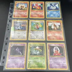 Vintage ⭐Complete Pokemon Base Set Common Uncommon Cards 1999⭐Pokemon Base set - Image 1