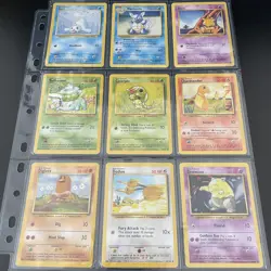 Vintage ⭐Complete Pokemon Base Set Common Uncommon Cards 1999⭐Pokemon Base set - Image 5