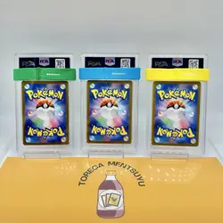 PSA 10 Bulbasaur Charmander Squirtle AR 166 168 170/165 Pokemon card 151 sv2a GM - Image 2